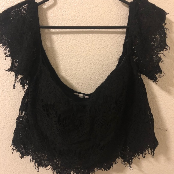 Lace crop top - Picture 2 of 2